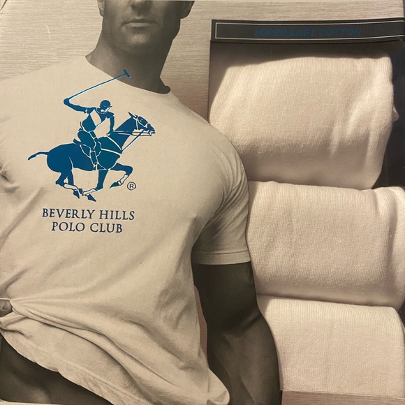 Beverly Hills Polo Club Other - 💜Beverly Hills Polo Club Men’s 3Pk Crew Neck Tees